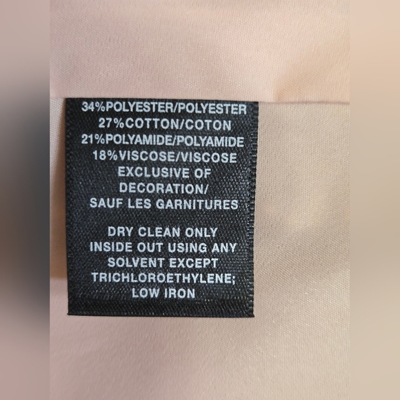 LAFAYETTE 148 Tan And Cream Knit Tweed Blazer. Size 8 - Picture 11 of 14